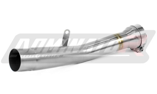 decat mid muffler DOMINATOR Mid Pipe fits to Ninja H2 SX 2018  2020 7