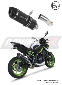Kawasaki Z 900 2020 - 2024 EU-godkänd Avgas Ljuddämpare HP1 SVART