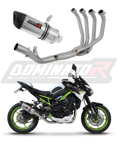 complete exhaust system with muffler DOMINATOR Full System HP6 fits to Kawasaki Z 900 2020  2024 6