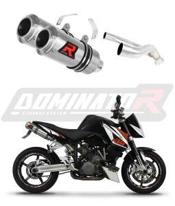 KTM 990 SUPER Duke 2005 - 2013 Avgas Ljuddämpare GP + dB killer