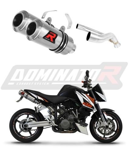 KTM 990 SUPER Duke 2005 -2013 Exhaust Muffler Auspuff Sportauspuff Silencer Echappement Silencieux Scarico Scarichi Escape Wydech Tłumik GP  Dominator x