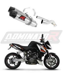 KTM 990 SUPER Duke 2005 - 2013 Avgas Ljuddämpare HP3 + dB killer