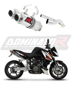 KTM 990 SUPER Duke 2005 - 2013 Avgas Ljuddämpare GP1 + dB killer