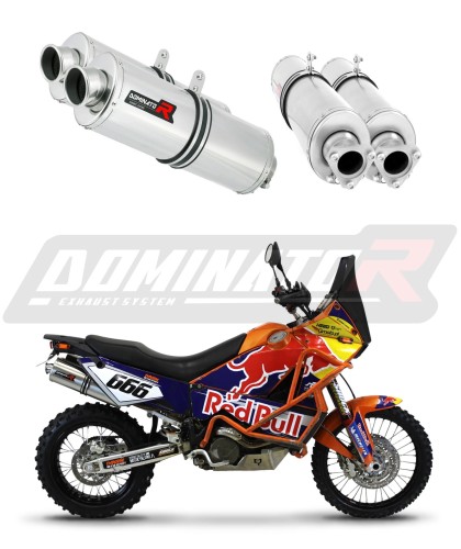 KTM 950 ADVENTURE EXHAUST Muffler Auspuff Sportauspuff Silencer Echappement Silencieux Scarico Scarichi Escape Wydech Tłumik OV DOMINATOR EXHAUST SYSTEM x