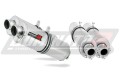 exhaust muffler DOMINATOR oval fits the motorcycle KTM 950 SE Super Enduro R  3