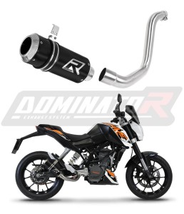 KTM 125 Duke 2012 - 2016 Avgas Ljuddämpare GP SVART + dB killer