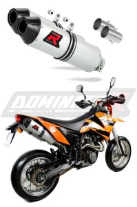 KTM 660 SMC 2005 - 2006 Avgas Ljuddämpare MX2 + dB killer
