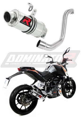 200 DUKE EXHAUST KTM Muffler Auspuff Sportauspuff Silencer Echappement Silencieux Scarico Scarichi Escape Wydech Tłumik GP 1 2011 - 2016 Dominator x