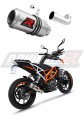 390 DUKE EXHAUST KTM Muffler Auspuff Sportauspuff Silencer Echappement Silencieux Scarico Scarichi Escape Wydech Tłumik GP 2017 - 2020 Dominator x