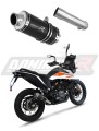 exhaust muffler DOMINATOR GP1 BLACK fits the motorcycle KTM 390 Adventure 2020   2023 6