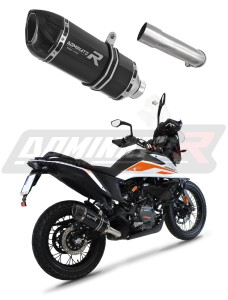 KTM 390 Adventure 2020 - 2024 Exhaust Silencer Muffler HP1 BLACK + dB killer medium