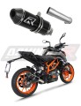 KTM 390 Duke 2021-2022  motorcycle Exhaust Muffler Auspuff Sportauspuff Silencer Echappement Silencieux Scarico Scarichi Escape Wydech Tłumik HP3 BLACK  Dominator x