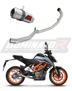 KTM 390 Duke 2021 - 2023 Komplett avgassystem Ljuddämpare GP + dB killer