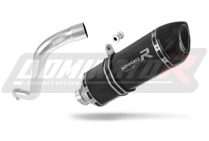 BMW F650ST Avgas Ljuddämpare HP1 SVART + dB killer