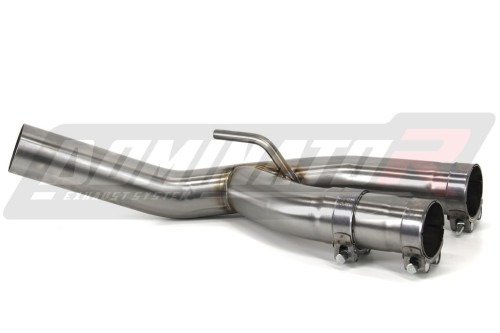 decat mid muffler DOMINATOR Mid Pipe fits the motorcycle S1000RR 2015   2016 5