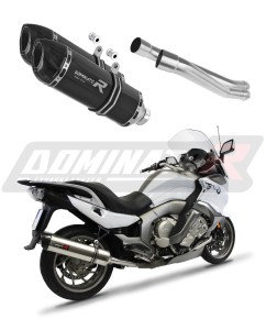 BMW K1600 GT GTL 2011 - 2023 Avgas Ljuddämpare HP1 SVART + dB killer