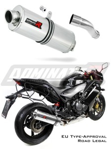 CBR 600 F EU-godkänd Avgas Ljuddämpare OVAL 2011 - 2015