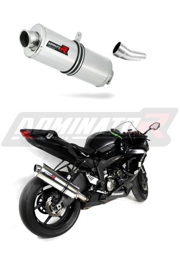 wydech tłumik DOMINATOR Owalny pasujący do motocykla Kawasaki ZX6R 636 2009 - 2024 6