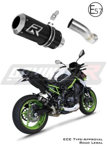Kawasaki Z 900 2020 - 2024 EU-godkänd Avgas Ljuddämpare GP SVART