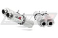 exhaust muffler DOMINATOR ROUND fits the motorcycle KTM 950 SE Super Enduro R  3