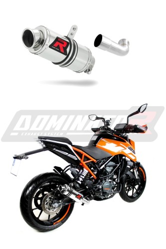 250 DUKE EXHAUST KTM Muffler Auspuff Sportauspuff Silencer Echappement Silencieux Scarico Scarichi Escape Wydech Tłumik GP1 2017 - 2020 Dominator x