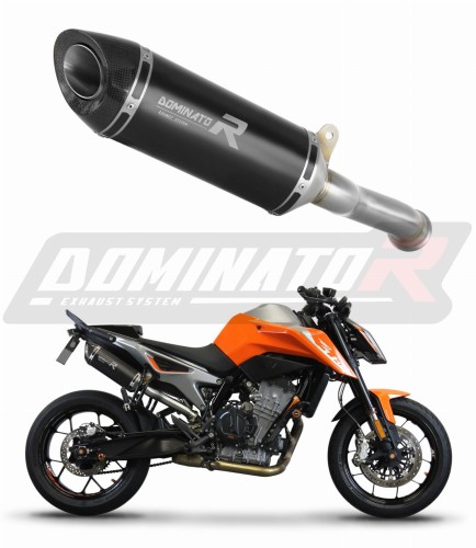 KTM 890 DUKE 2020 - 2022 EXHAUST Muffler Auspuff Sportauspuff Silencer Echappement Silencieux Scarico Scarichi Escape Wydech Tłumik HP8 BLACK DOMINATOR x