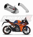 KTM RC 390 2022 - 2023 motorcycle Exhaust Muffler Auspuff Sportauspuff Silencer Echappement Silencieux Scarico Scarichi Escape Wydech Tłumik GP Dominator Exhaust System x