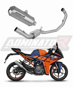 KTM RC 390 2022 - 2024 Komplett avgassystem Ljuddämpare OV G2 EX + db killer