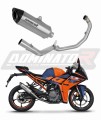 complete exhaust system with muffler DOMINATOR Full System HP8 fits the motorcycle KTM RC 390 2022   2024 7