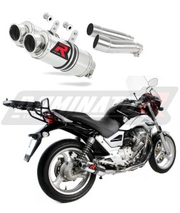 Moto Guzzi BREVA ie 750 2003 - 2009 Avgas Ljuddämpare GP1 + dB killer