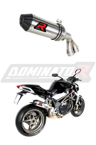 BRUTALE 990R EXHAUST Mv Agusta Muffler Auspuff Sportauspuff Silencer Echappement Silencieux Scarico Scarichi Escape Wydech Tłumik Carbon Tip HP3 2009 - 2013 Dominator  x