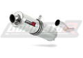 exhaust muffler DOMINATOR ROUND fits to Piaggio X9 125 2000  2009 3