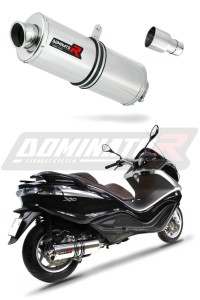 Piaggio X10 125 2012 - 2016 Avgas Ljuddämpare OV + dB killer