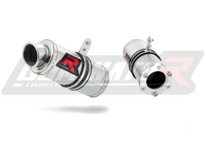 Suzuki GSXR 600 SRAD 1997 - 2000 Avgas Ljuddämpare GP1 + dB killer