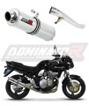 avgassystem ljuddämpare DOMINATOR rund passar till motorcykeln Suzuki GSF BANDIT N / S 600 1995   1999 6