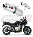 exhaust muffler DOMINATOR oval fits the motorcycle Suzuki GSF 650 BANDIT N / S 2007   2016 6
