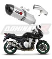 SUZUKI GSF 1250 BANDIT 2007 - 2016 EXHAUST Silencer Muffler Auspuff Sportauspuff Silencer Echappement Silencieux Scarico Scarichi  Marmitta Escape Wydech Tłumik HP1 DOMINATOR EXHAUST SYSTEM x
