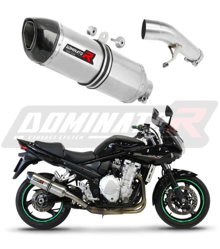 SUZUKI GSF 1250 BANDIT 2007 - 2016 EXHAUST Silencer Muffler Auspuff Sportauspuff Silencer Echappement Silencieux Scarico Scarichi  Marmitta Escape Wydech Tłumik HP1 DOMINATOR EXHAUST SYSTEM x