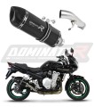 Suzuki GSF 1250 N / S BANDIT 2007 - 2016 EXHAUST Muffler Auspuff Sportauspuff Silencer Muffler Echappement Silencieux Scarico Scarichi Marmitta Escape Wydech Tłumik HP1 BLACK DOMINATOR EXHAUST SYSTEM x