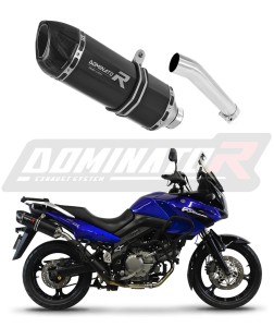 Suzuki DL 650 V-Strom 2004 - 2006 Avgas Ljuddämpare HP1 SVART + dB killer