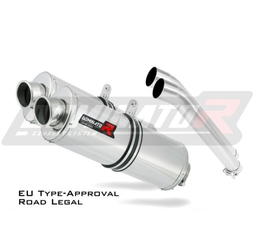 DL 1000 V-STROM Exhaust SUZUKI Homologated EC Type approval  Street legal Approval Certificate Muffler Auspuff Sportauspuff Silencer Echappement Silencieux Scarico Scarichi Escape Wydech Tłumik OVAL 2002 - 2012 Dominator x