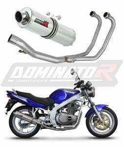 Suzuki GS 500E 1989 - 2009 Komplett avgassystem Ljuddämpare ST + dB killer