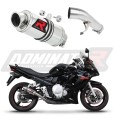 exhaust muffler DOMINATOR GP1 fits the motorcycle Suzuki GSXF 650 2007   2016 6