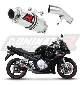 Suzuki GSXF 650 2007 - 2016 Avgas Ljuddämpare GP1 + dB killer