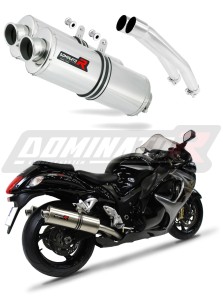 Suzuki GSXR 1300 Hayabusa 2008 - 2019 Avgas Ljuddämpare OV + dB killer