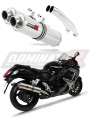 GSXR GSX 1300 R HAYABUSA EXHAUST Suzuki Muffler Auspuff Sportauspuff Silencer Echappement Silencieux Scarico Scarichi Escape Wydech Tłumik ROUND 2008 - 2019 DOMINATOR x