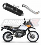 Suzuki DR 650SE 1997 - 2009 Exhaust Silencer Muffler MX BLACK + dB killer medium