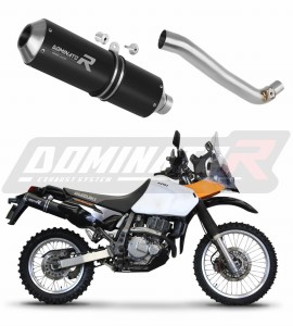 Suzuki DR 650 SE / S 1996 - 2024 Avgas Ljuddämpare MX SVART + dB killer