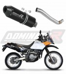 Suzuki DR 650SE 1997 - 2009 Exhaust Silencer Muffler MX2 BLACK + dB killer medium