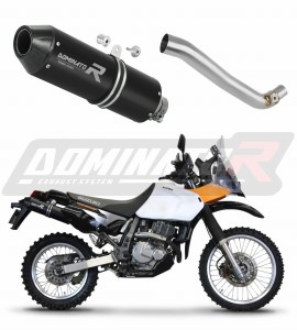 Suzuki DR 650 SE / S 1996 - 2024 Avgas Ljuddämpare MX2 SVART + dB killer